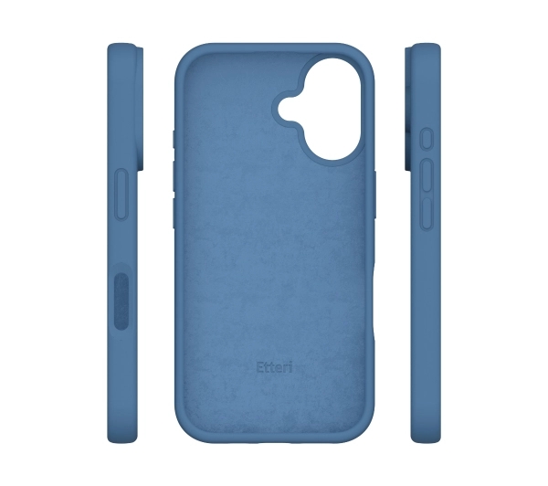 Etteri Silicone Case do iPhone 16 Plus Niebieski