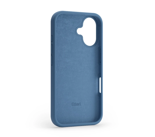 Etteri Silicone Case do iPhone 16 Plus Niebieski