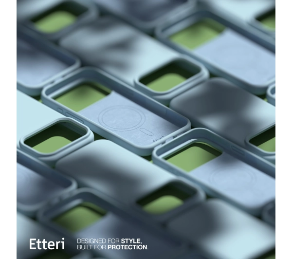 Etteri Silicone Case do iPhone 17 Pro Niebieski