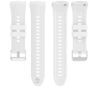 Bizon Strap Watch Silicone S do Huawei Watch 5 42mm Biały