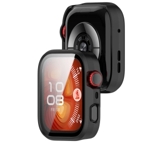 Bizon ze szkłem do Huawei Watch Fit 4 Pro czarny