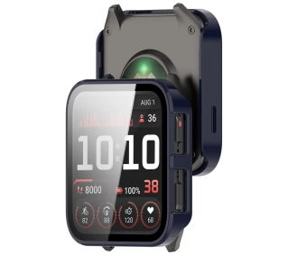 Bizon ze szkłem do Garmin Venu X1 niebieski