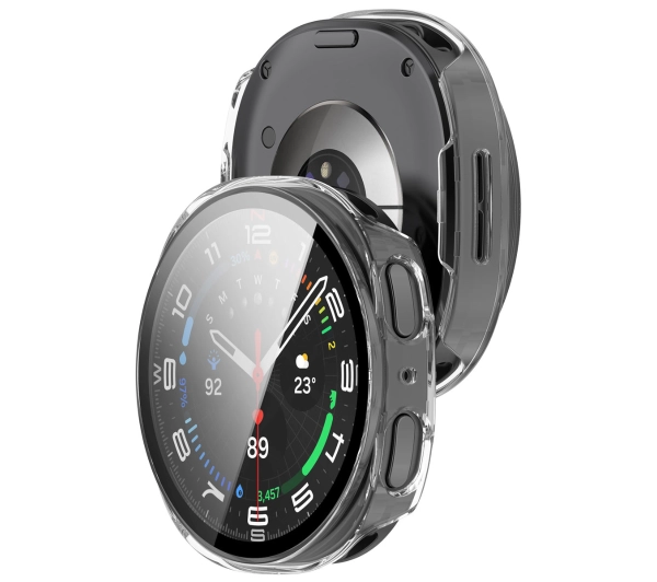 Bizon ze szkłem do Samsung Galaxy Watch 8 40 mm przezroczysty