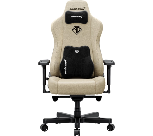 Anda Seat Kaiser 3E XL Gamingowy do 150kg Tkanina Beżowy