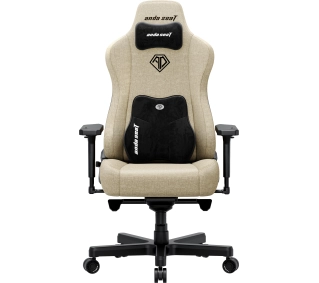 Anda Seat Kaiser 3E XL Gamingowy do 150kg Tkanina Beżowy - Kup na Raty - RRSO 0%