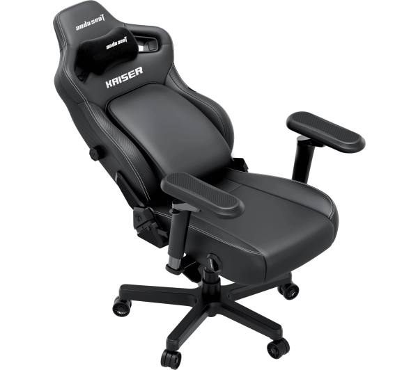Anda Seat Kaiser 4 V2 XL Gamingowy do 150kg Skóra ECO Czarny - Kup na Raty - RRSO 0%