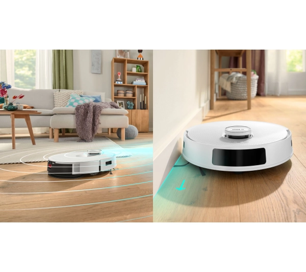 Bosch Spotless Advanced+ BCRD2W Funkcja mopowania Stacja oczyszczająca Tworzenie mapy pomieszczenia 75dB - Kup na Raty - RRSO 0%