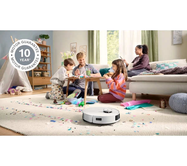 Bosch Spotless Advanced+ BCRD2W Funkcja mopowania Stacja oczyszczająca Tworzenie mapy pomieszczenia 75dB - Kup na Raty - RRSO 0%