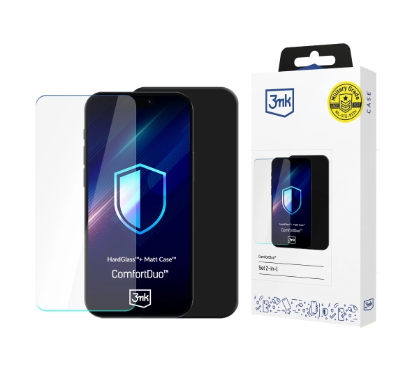 3mk ComfortDuo Matt Black do Samsung Galaxy S25 Edge