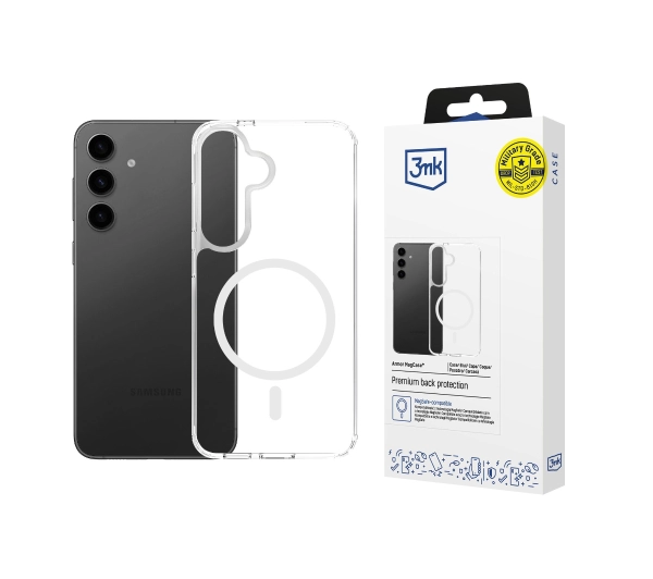 Etui 3MK Armor MagCase do Samsung Galaxy A17 5G Przezroczysty