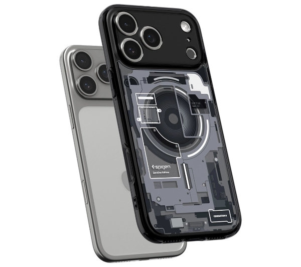 Spigen Ultra Hybrid Mag MagSafe do iPhone 17 Pro zero one czarny