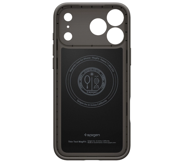 Spigen Thin Fit MAG MagSafe do iPhone 17 Pro gunmetal