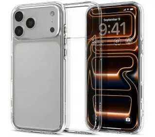 Spigen Ultra Hybrid do iPhone 17 Pro Przezroczysty