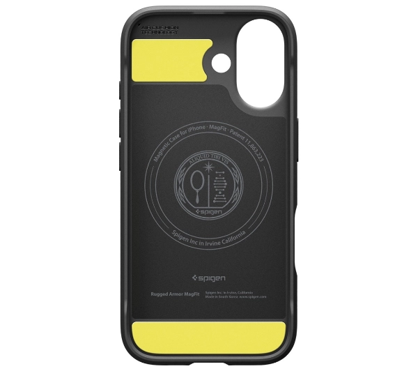 Spigen Rugged Armor Mag MagSafe do iPhone 17 Czarny