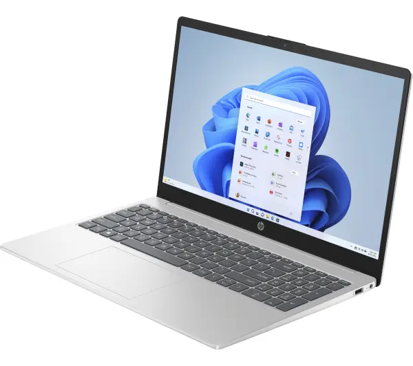 HP 15-fc0061nw 15,6" AMD Ryzen 7 5825U 16GB RAM 512GB Dysk SSD Win11 Srebrny - Kup na Raty - RRSO 0%