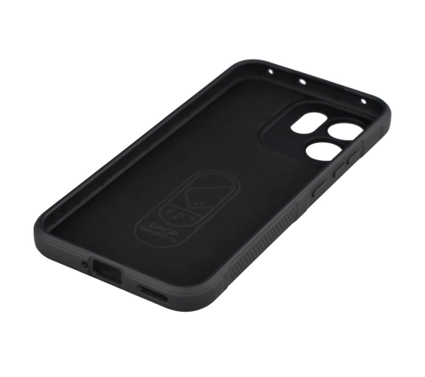 Bizon Pancerne Tur do Oppo Reno 14 F / FS Czarny