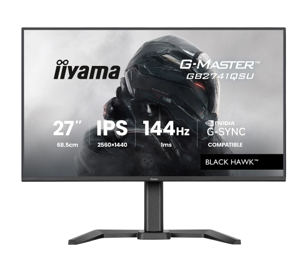 iiyama G-Master Black Hawk GB2741QSU-B1 27" 2K  IPS 144Hz 1ms MPRT Gamingowy