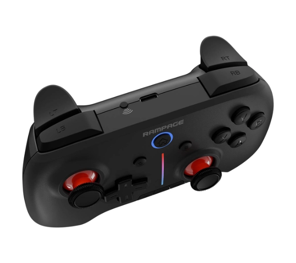 Rampage Hydra Pro do PC, Android, iOS Bezprzewodowy Czarny