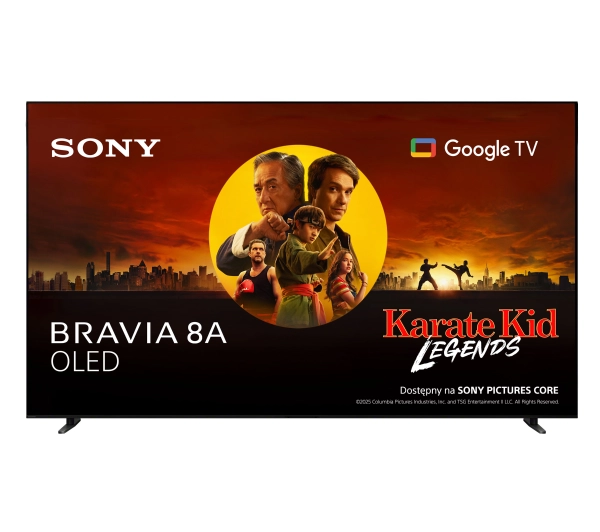 Sony BRAVIA 8A K-77XR8A 77" 4K OLED 120Hz Google TV Dolby Vision Dolby Atmos DTS-X HDMI 2.1 + Soundbar Theater Bar 6 - Kup na Raty - RRSO 0%