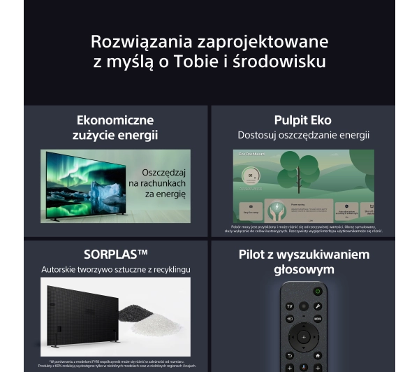Sony BRAVIA 8A K-77XR8A 77" 4K OLED 120Hz Google TV Dolby Vision Dolby Atmos DTS-X HDMI 2.1 + Soundbar Theater Bar 6 - Kup na Raty - RRSO 0%