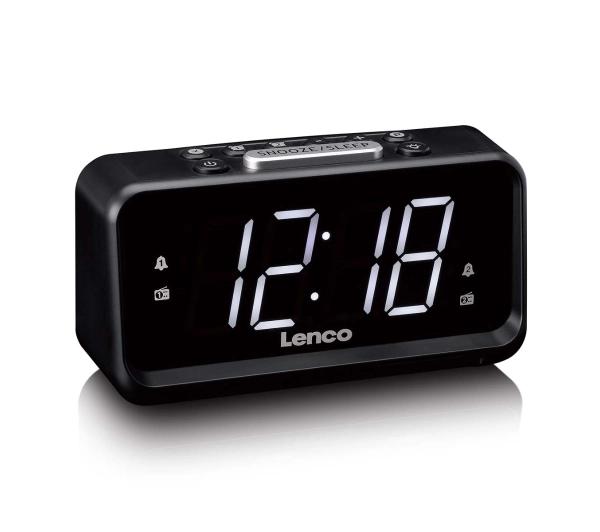 Lenco CR-28BK Radio FM Czarny