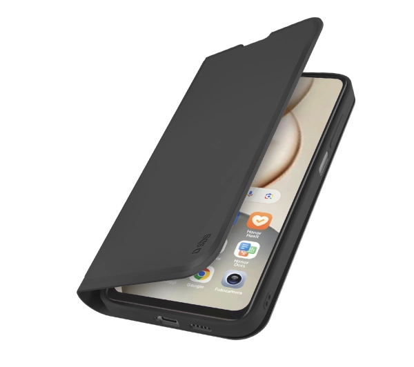 SBS Wallet Smooth do Honor 400 Smart Czarny