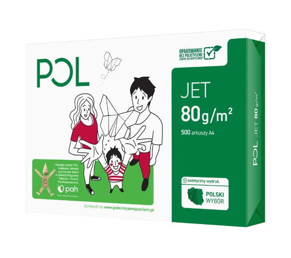 POL JET A4 80 g/m² 500 Arkuszy