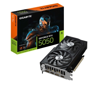 Gigabyte GeForce RTX 5050 WINDFORCE OC V2 8GB GDDR6 128bit DLSS 4 - Kup na Raty - RRSO 0%