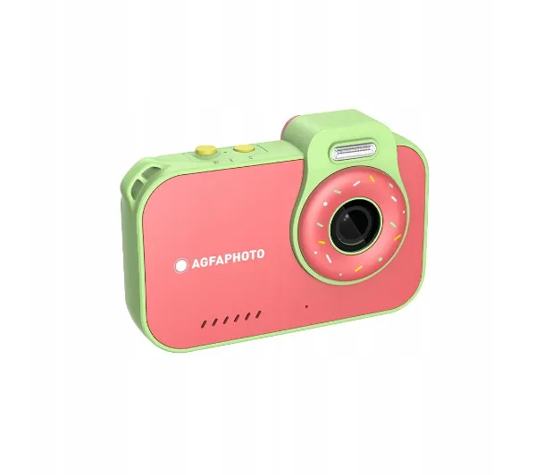 AgfaPhoto Realikids Cam 2 ARKCW2RD Malinowo-seledynowy