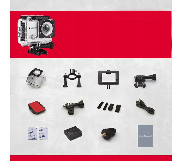 AgfaPhoto Realimove AC5000 Srebrny