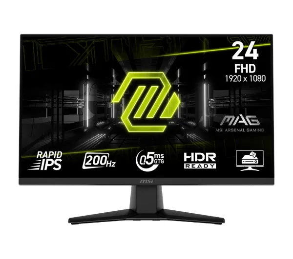 MSI MAG 242F 23,8" Full HD Rapid IPS 200Hz 0,5ms Gamingowy
