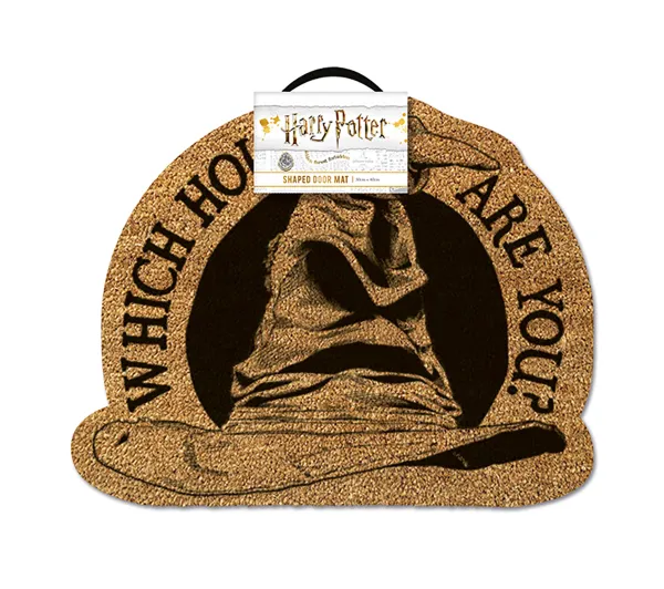 Pyramid Shaped Doormat Harry Potter Which House Are You