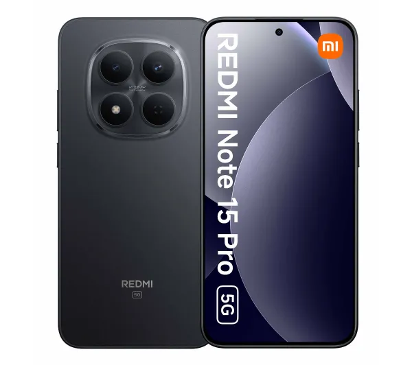 Xiaomi REDMI Note 15 Pro 5G 8/256GB 6,83" 120Hz 200Mpix Czarny