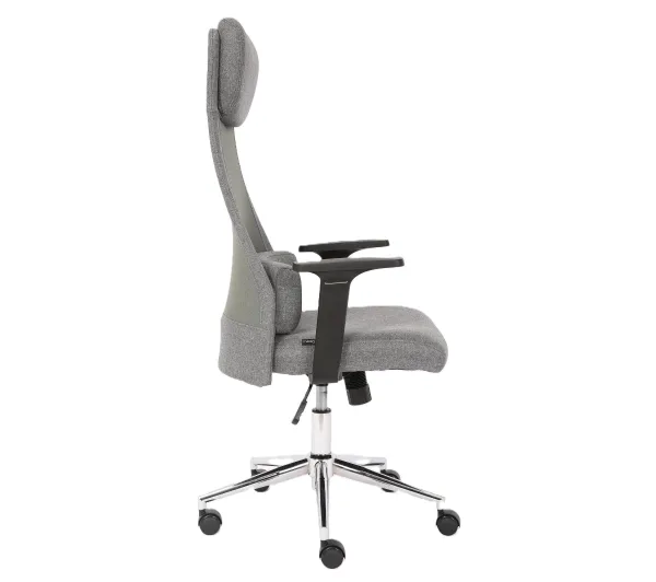 Cobra Office Plus HF501GY Biurowy do 136kg Tkanina Czarny - Kup na Raty - RRSO 0%
