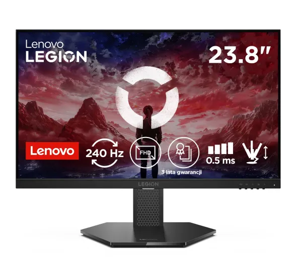 Lenovo Legion 24-10 (68C4GAC4EU) 23,8" Full HD IPS 240Hz 0,5ms MPRT Gamingowy