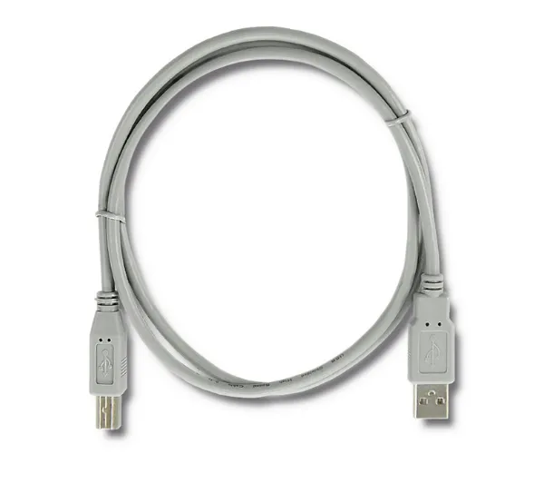 Qoltec 50395 USB 2.0 A - USB 2.0 B 1m Szary