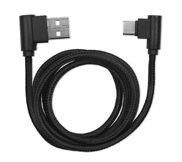 Qoltec 50495 USB-A do USB-C 1m Czarny