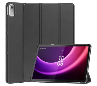 Bizon Case Tab Croc z klapką do Lenovo Tab P11 Gen 2 / Xiaoxin Pad Plus 2023 Czarny