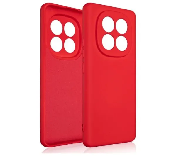 Beline Silicone do Xiaomi Redmi Note 14 5G Czerwony
