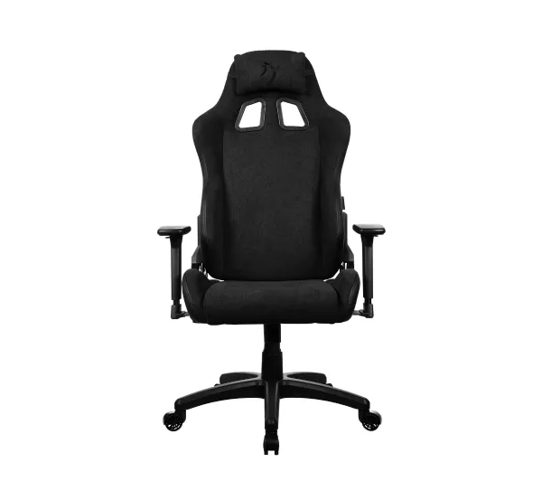Arozzi Avanti Soft Fabric Pure Black Gamingowy do 120kg Tkanina Czarny
