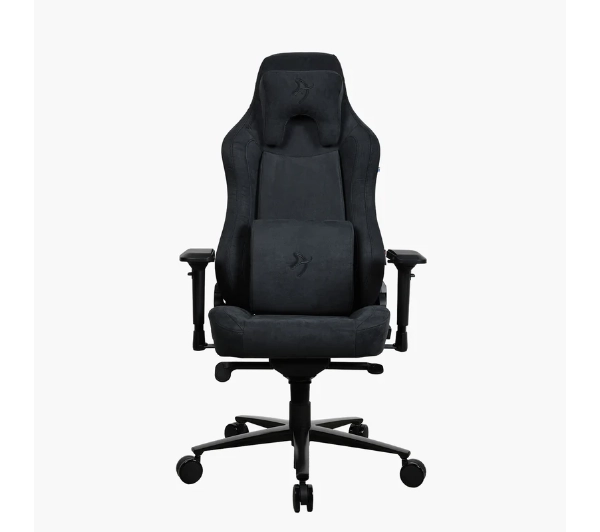 Arozzi Vernazza Supersoft Pure Black  Gamingowy do 145kg Tkanina Czarny - Kup na Raty - RRSO 0%