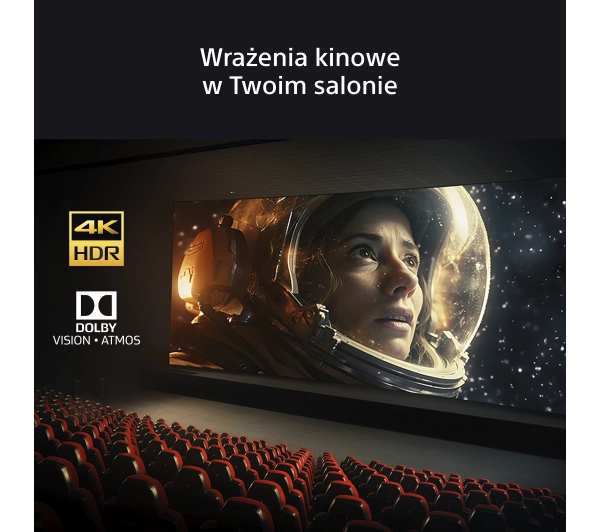 Sony BRAVIA 5 K-75XR55 75" 4K Mini LED 120Hz Google TV Dolby Vision Dolby Atmos HDMI 2.1 DVB-T2 + Soundbar Sony HT-BD60 - Kup na Raty - RRSO 0%