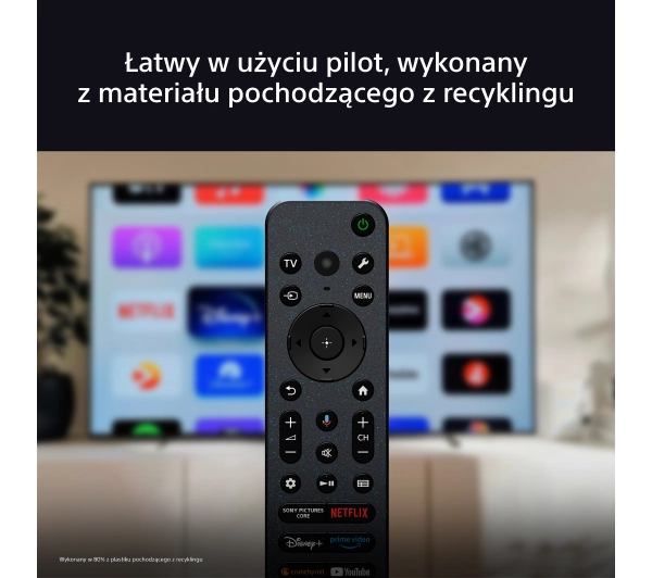 Sony BRAVIA 5 K-75XR55 75" 4K Mini LED 120Hz Google TV Dolby Vision Dolby Atmos HDMI 2.1 DVB-T2 + Soundbar Sony HT-BD60 - Kup na Raty - RRSO 0%