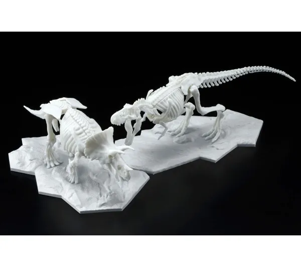 Bandai DINOSAUR MODEL KIT LIMEX SKELETON - TRICERATOPS