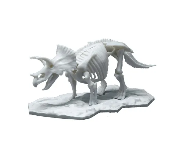 Bandai DINOSAUR MODEL KIT LIMEX SKELETON - TRICERATOPS