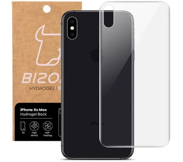 Bizon na tył Hydrogel Back Duo do iPhone Xs Max, 2 sztuki