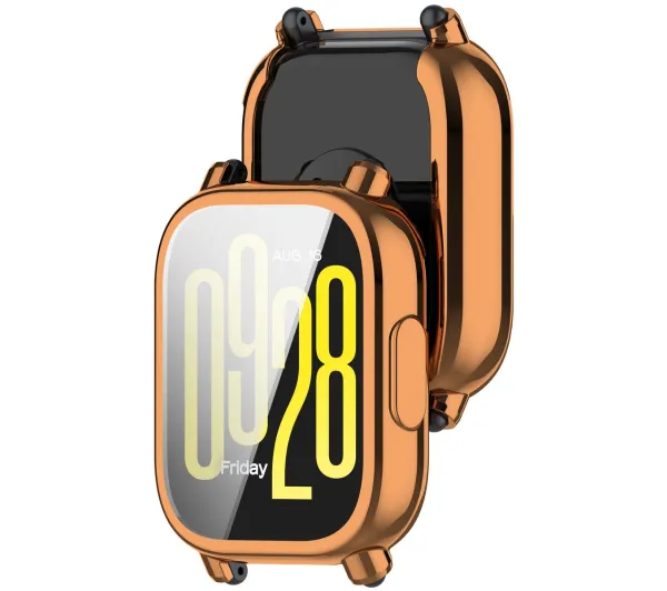 Bizon Case Watch Felipe do Xiaomi Redmi Watch 5 Lite Różowozłoty