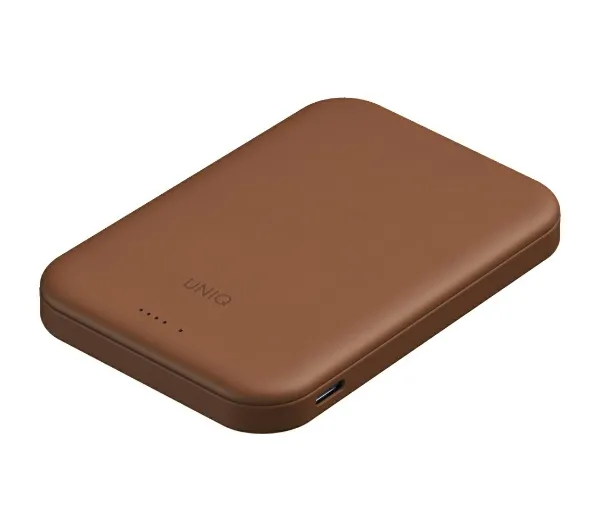 UNIQ Lyden Lexa Magnetic 5000mAh 20W Brązowy