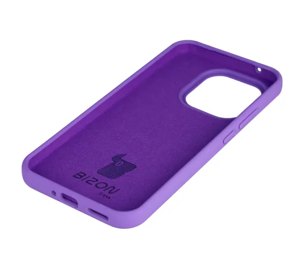 Bizon Soft Case do Xiaomi 15T Fioletowy