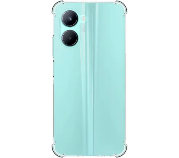Bizon elastyczne etui + 2x szkło hartowane Clear Pack do Realme C33